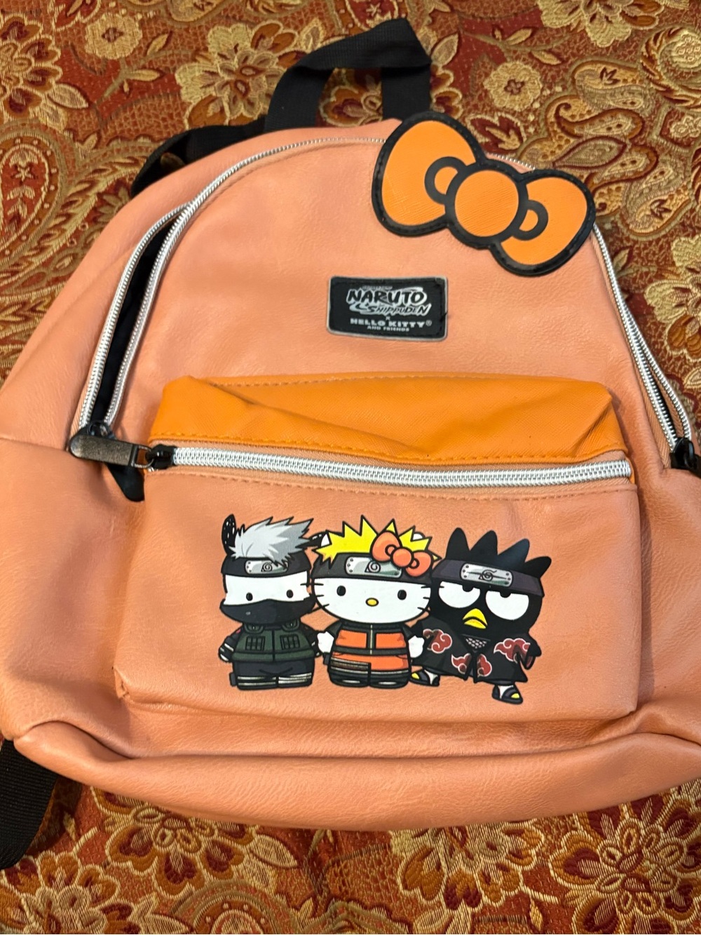 Hello Kitty x Naruto Shippuden Bow Mini Backpack